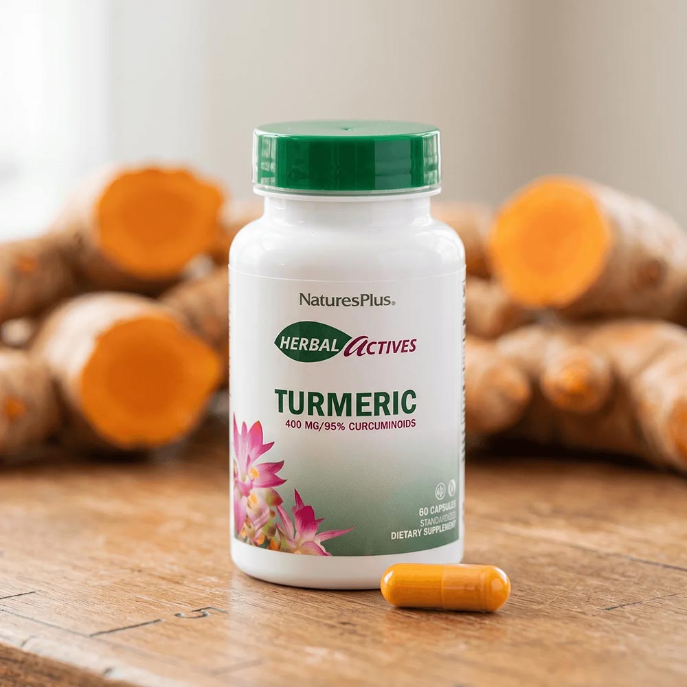 Куркума (Turmeric) 400 mg – NaturesPlus (60 капс)