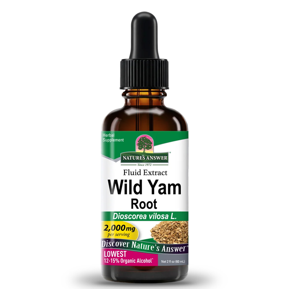 Див Ям (Wild Yam) 2000 mg Течен екстракт – Nature’s Answer